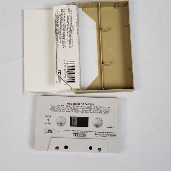 Bee Gees - Greatest Hits Cassette Tape PolyGram - Picture 2 of 2